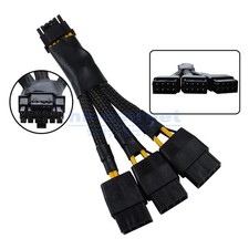 Nvidia 3x 8Pin To 12+4 Pin 12VHPWR GPU Power Cable For RTX4090 Graphics Card picture