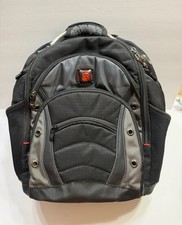 SwissGear by Wenger Padded Polyester Laptop Backpack 16in Black/Gray/Red NWT picture