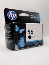 HP 56 Black Ink Cartridge C6656AN OEM Original NOS Deskjet Officejet PSC picture