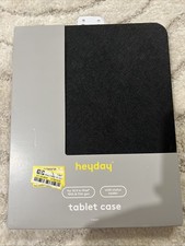 heyday iPad 10th/11th Gen Case Pencil Holder Black Saffiano picture