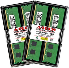 A-Tech 64GB 4x 16GB 1Rx8 PC5-38400R DDR5 4800MHz EC8 REG RDIMM Server Memory RAM picture