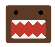 Domo Kun Face Mouse Pad Cartoon Animation Comic Novelty Mat Office Gaming picture