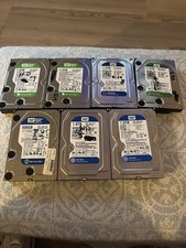 Lot of 7 Western Digital WD SATA hard drives Untested picture
