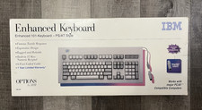 IBM Model M 42H1292 Buckling Spring Keyboard 1996 NOS Open Box PS/2 101 Key picture