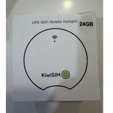 KiwiSIM UFO 4G LTE Portable Mobile WiFi Hotspot Untested AS-IS picture