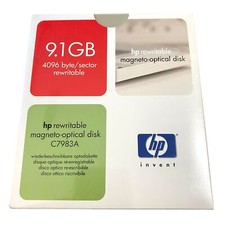 Hp Rewritable Magneto Optical Disk 9.1GB C7983A 4096 Byte Sector Rewritable picture
