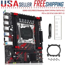 X99 Motherboard LGA 2011-3 DDR3 RAM Memory w/ SATA/NVME M.2 SATA 3.0 PCIe 3.0 picture