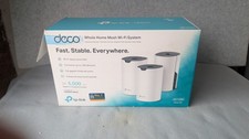 TP-Link Deco S4 AC1200 Whole Home Mesh WiFi System 3-Pack IOB Tested/Works picture