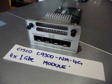 AU SELLER CISCO C9300-NM-4G 4 x 1G SFP Network Expansion Module - TESTED picture