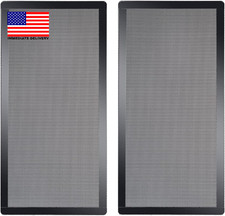 Magnetic PC Case Dust Mesh Filter, 120 X 240Mm PVC Cooling Cover, 2 Pack | Black picture