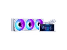 Phanteks PHGO360M25G2LCD Glacier One 360M25 LCD 360mm Liquid CPU Cooler White picture