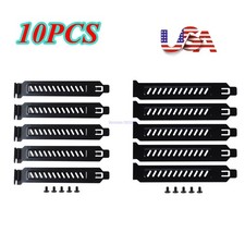10PCS Vented PCI Slot Covers Metal Dust Filter Expansion Plates for ATX MATX Cas picture