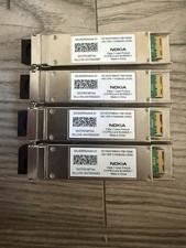 Lot of 4 Nokia Alcatel-Lucent 3AL82055AAAA10GbE I-64.1/SR-1 1310nm LRTransceiver picture