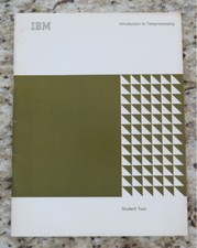 Vintage IBM System / Introduction to Teleprocessings Student Text / Dated 1973 picture