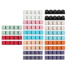PBT Keycaps MA Profile Ball Shape Key Caps for Mechanical Keyboard picture
