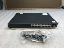Cisco Catalyst WS-C2960-24PC-L V07 24-Port PoE 370W 2x Gigabit SFP LAN Tested picture