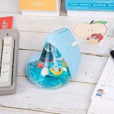 Crayon Shin-chan Floating Aqua 3D Figure Ergonomic Wireless Vertical Mouse picture