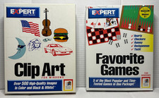 VTG Expert Software 1994 Clip Art Favorite Games For Windows 3.5