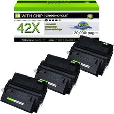 3PK Q5942X 42X Black Laser Toner Cartridges For HP LaserJet 4250dtn 4250tn 4350 picture