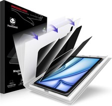 2-Pack Privacy Screen Protector for iPad Air 11-inch | 9H Tempered Glass, Anti-S picture