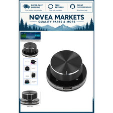 USB Volume Control Knob - One-Touch Mute Audio Controller, RGB Light, Type-C Plu picture