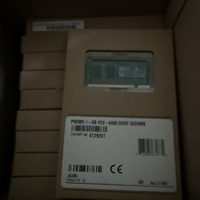 Lot of  19 HP 1 GB SO-DIMM 800 MHz DDR2 Memory (KT292UT) box of 19   picture