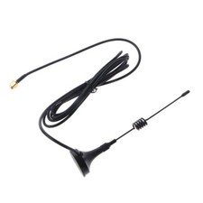 433 MHz 3dBi Gain Omni, 6 Inches Antenna w Magnetic Base 5ft Coax SMA 420 450MHz picture