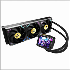TCOMAS LG700 PRO 360 360mm Liquid CPU Cooler ARGB LCD, Intel LGA/AM5 picture
