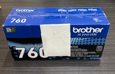 Genuine Brother TN760 Black Toner Cartridge TN-760 High Yield 3000 Pages Sealed picture