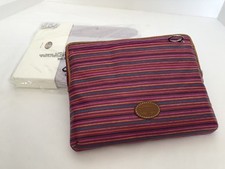 FOSSIL IPAD TABLET CASE STRIPED SLEEVE 9 1/2
