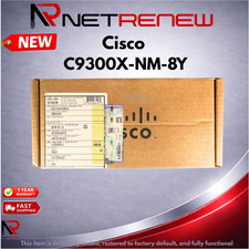 NEW Cisco Catalyst 9300 Series C9300X-NM-8Y 8 Port Network Module picture