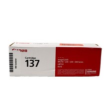 GENUINE Canon 137 Black Toner Cartridge 9435B001 imageCLASS MF212w MF216n D570 picture