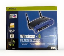 Linksys Wireless-G Broadband Router 2.4GHz WRT54G 802.11g Open Box - No Cable picture