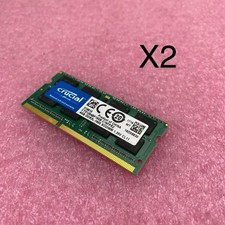 Crucial 4GB DDR3L-1600 Laptop Memory Ram CT51264BF160B.C16FPR2 - Lot of 2 picture