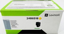 NEW GENUINE LEXMARK 24B6518 C4150 YELLOW TONER CARTRIDGE picture