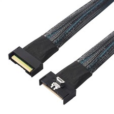 Cable Matters MCIO x8 74-Pin Cable, PCIe Gen5, 2.8ft/0.85m | MCIO Cable, SFF-... picture