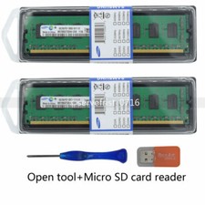 2x 4GB 8GB RAM DDR3 1333Mhz PC3-10600U for Fujitsu Siemens ESPRIMO P3721 (D2942) picture