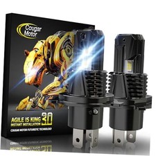 Fog Bulbs, Non-polarity with Cooling Fan ATV/UTV Auxiliary Fog Lamps, Plug H4 picture