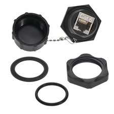 20 Pack of CAT6 RJ45 Shielded Industrial Panelmount Bulkhead Coupler with Dust C picture