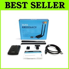 ALFA AWUS036ACH Dual-Band AC1200 WiFi Adapter**/-*- picture