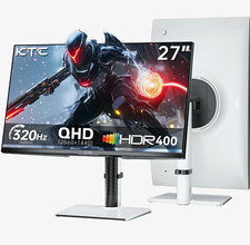 KTC H27E6 27in 1440p QHD 320Hz 1ms IPS HDR400 Adaptive-Sync Pivot White picture
