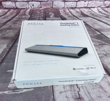 Accell K160b-001k Thunderbolt3 Docking Station Usb-a Usb-c DP 40 Gbps NEW picture