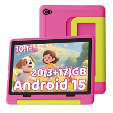 AEEZO Wifi Pad 64GB KidsTablet Octa-Core Android 15 HD 10.1