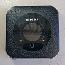 (4) NETGEAR AT&T LTE Wi‑Fi Hotspot Modem, Black, 1 LAN, Ethernet RJ‑45, USB. picture