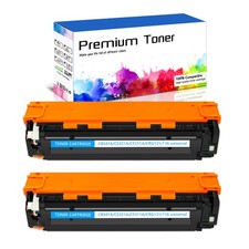 2PK CB541A Cyan Toner Cartridge For HP LaserJet CP1518ni CM1312nfi CP1215 picture