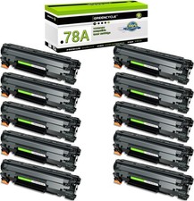 10PK CE278A Toner Cartridge For HP 78A LaserJet P1606dn 1536dnf MFP P1606 M1536  picture