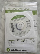 Printer Driver Software /CD Disc /User Manual for EPSON WF-4630 WF-4640 picture
