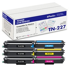 6Pk TN227 TN223 Toner Cartridge compatible with Brother MFC-L3770CDW HL-L3270CDW picture