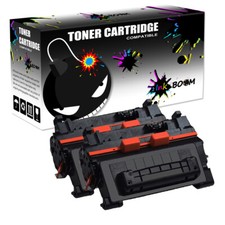 2BK Toner Cartridge replace for HP CE390A 90A LaserJet MFP M601n M602x M603dn picture