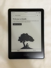 Amazon Kindle Paperwhite Signature Edition Bundle, Official Cork Case, Very Good picture